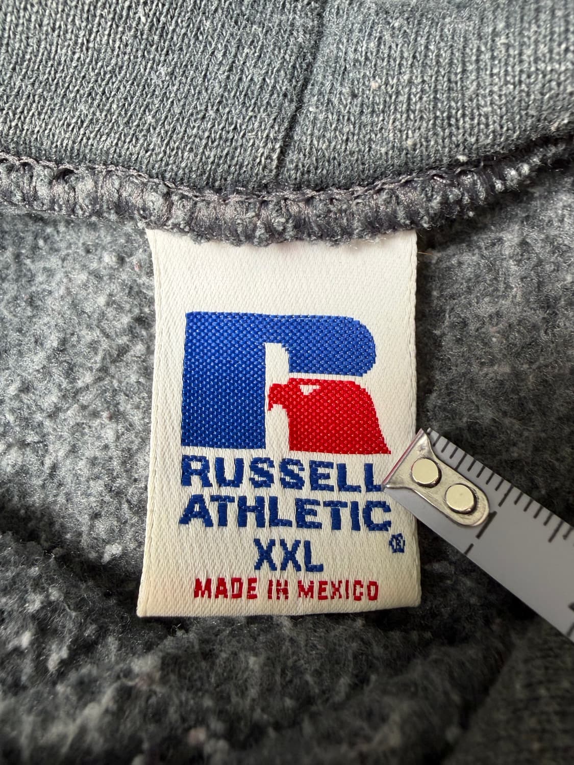 90s Russell Hoodie (charcoal) 상품이미지3