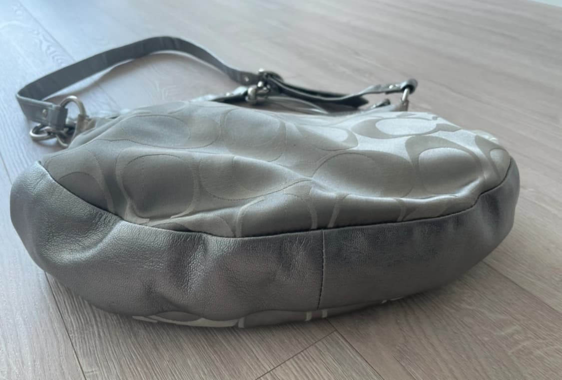 Coach 코치 호보 숄더백 실버 상품이미지3