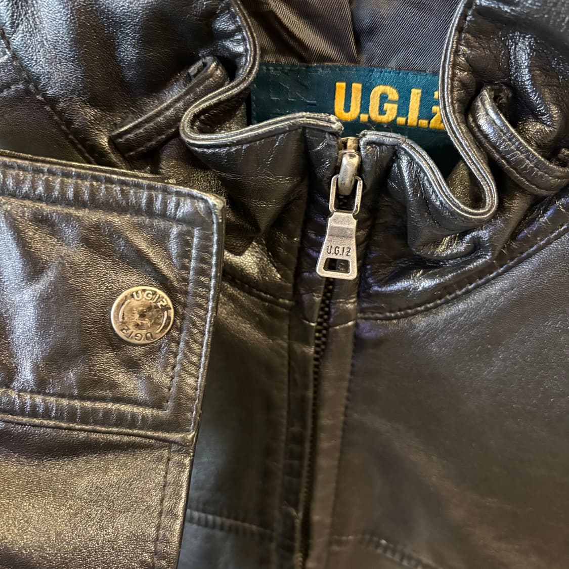 빈티지 양가죽 자켓 상품이미지6