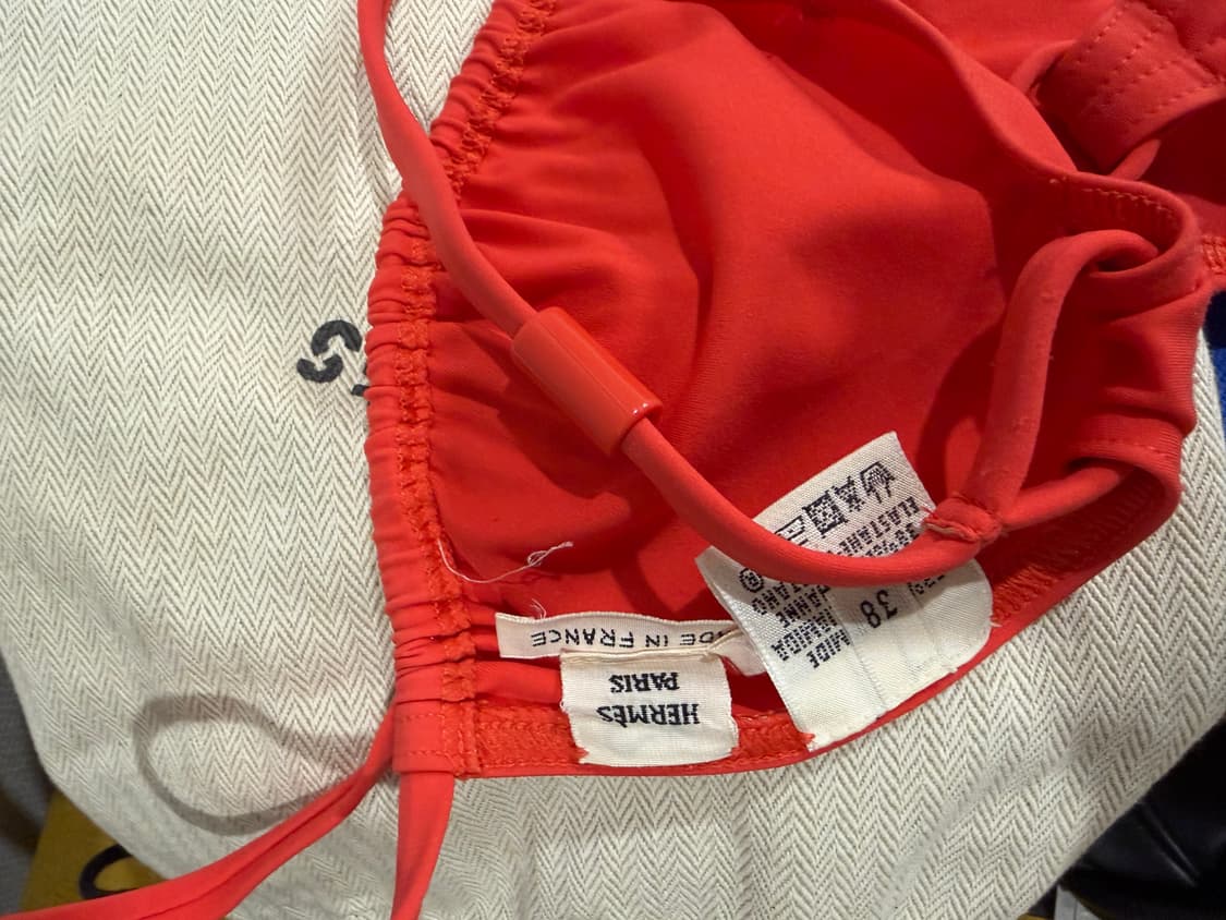 에르메스 수영복  오렌지 38 상품이미지3