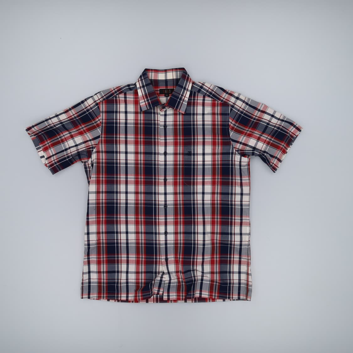 105 닥스 체크 반팔 셔츠 0410H1 상품이미지1
