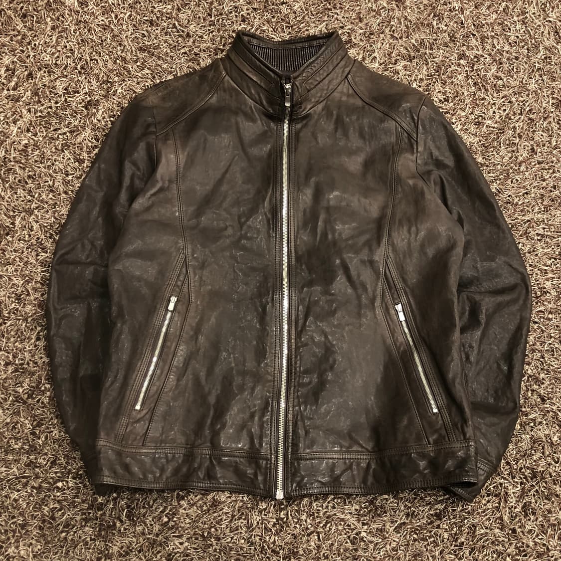 앤드지 양가죽 레더 가죽 자켓 상품이미지1