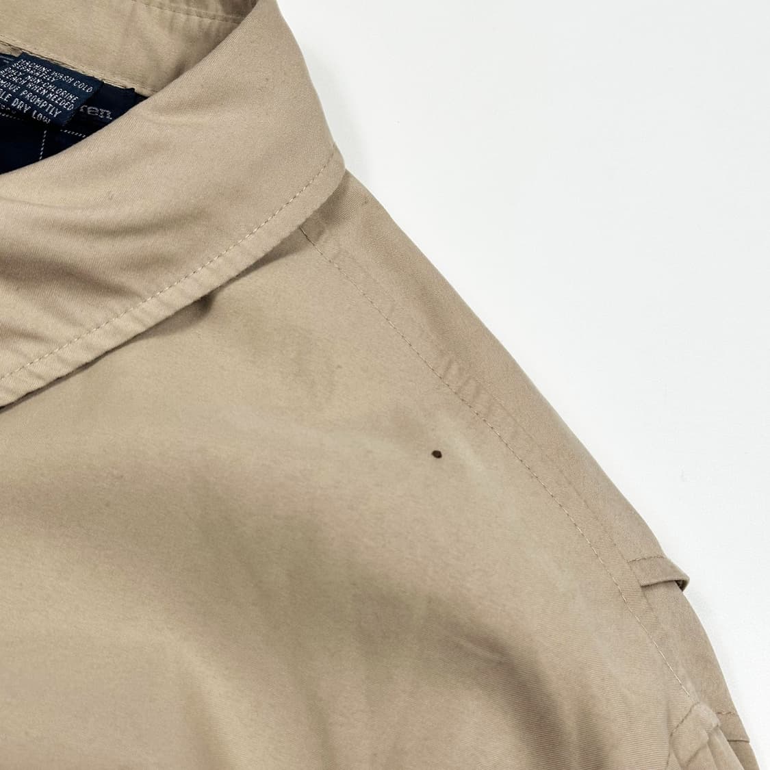 폴로 랄프로렌 코튼 블루종 베이지 L 상품이미지6