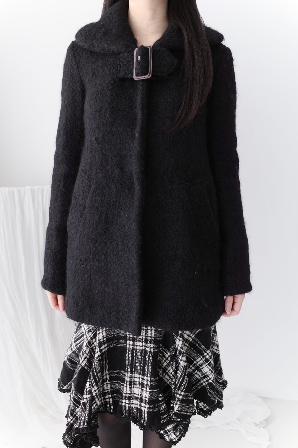 buckle wool coat 상품이미지4