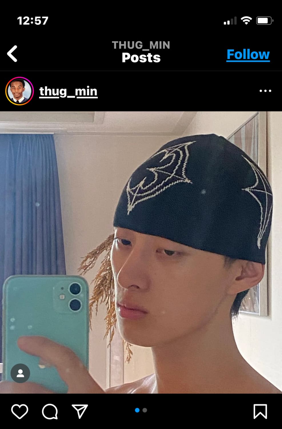 [free] TC Jacquard Beanie 떠그클럽 자쿼드 비니 상품이미지1