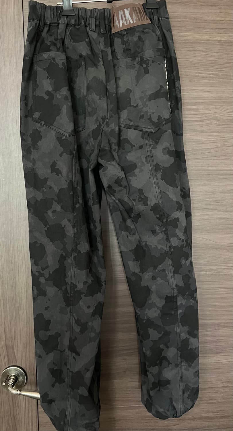 아캄 카모 팬츠 블랙 1 상품이미지6
