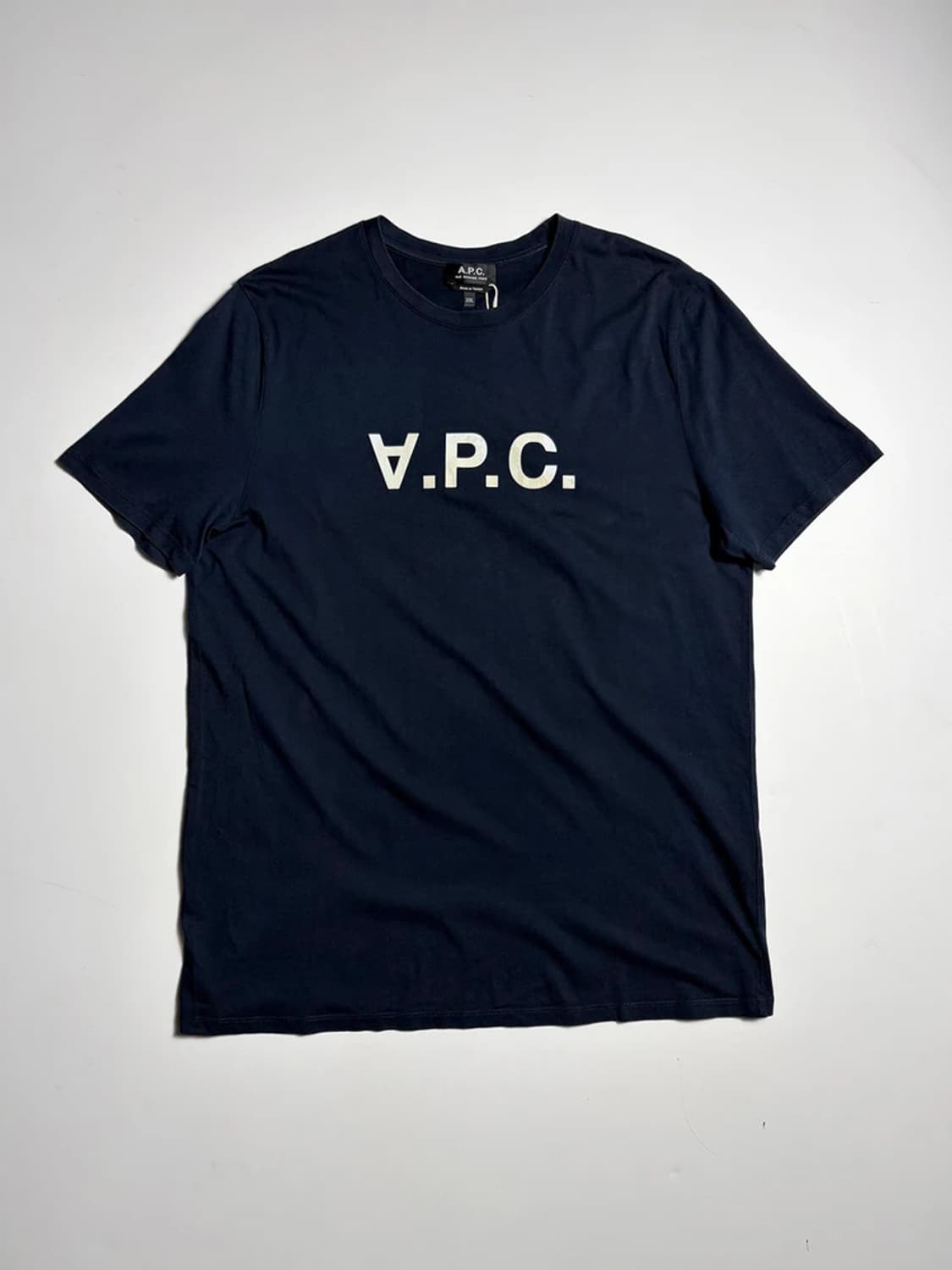 아페쎄 APC 시그니처 로고 반팔 티셔츠 R2256 상품이미지1