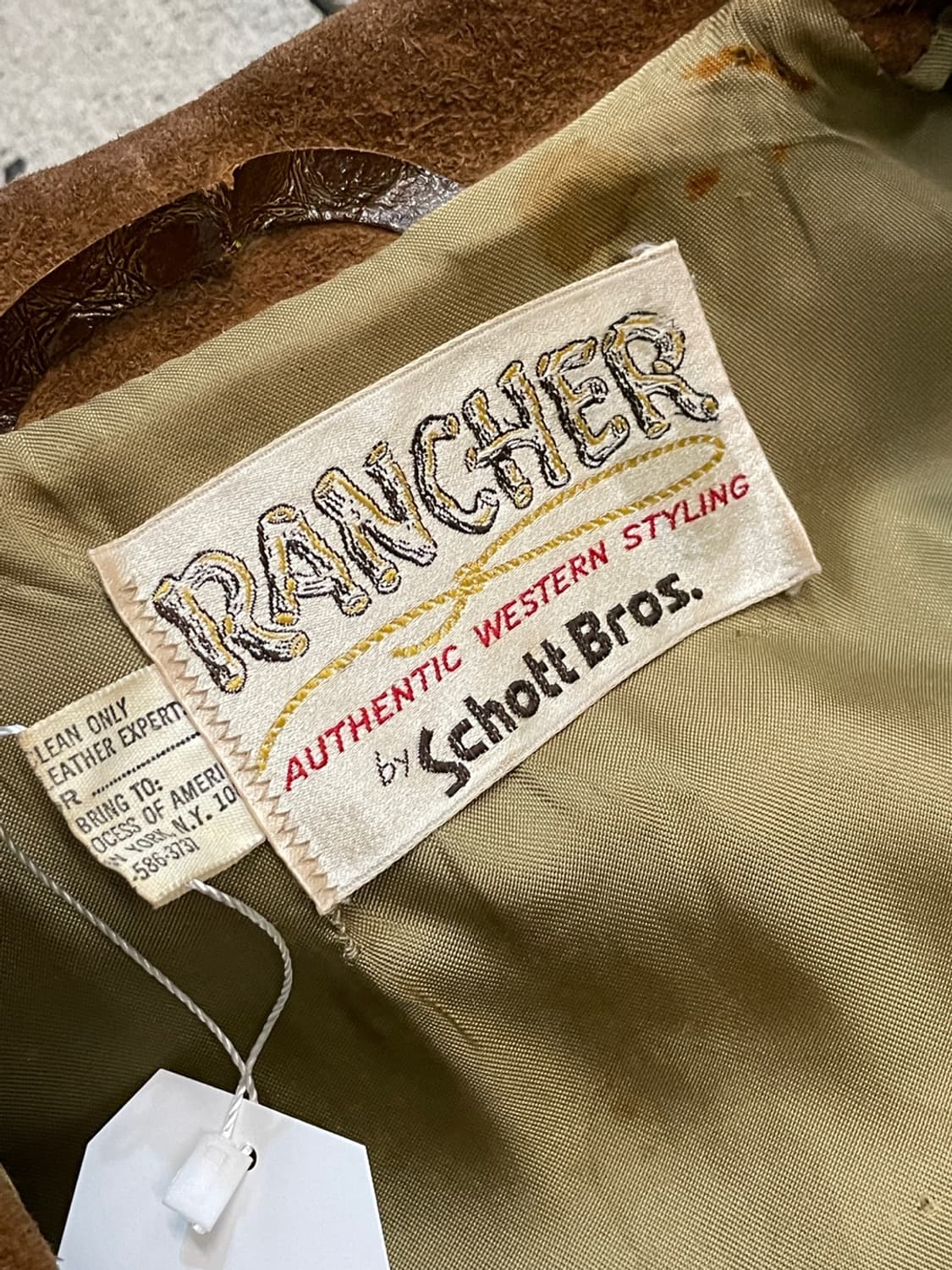 70s 쇼트 웨스턴 스웨이드 프린지 자켓 상품이미지7