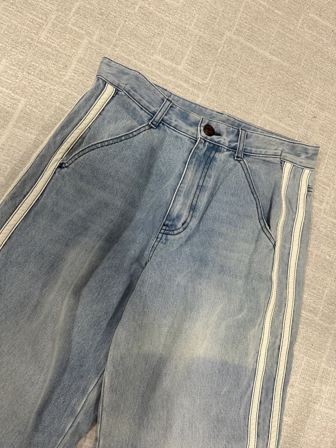 스컬프터 라인 데님 팬츠 상품이미지3