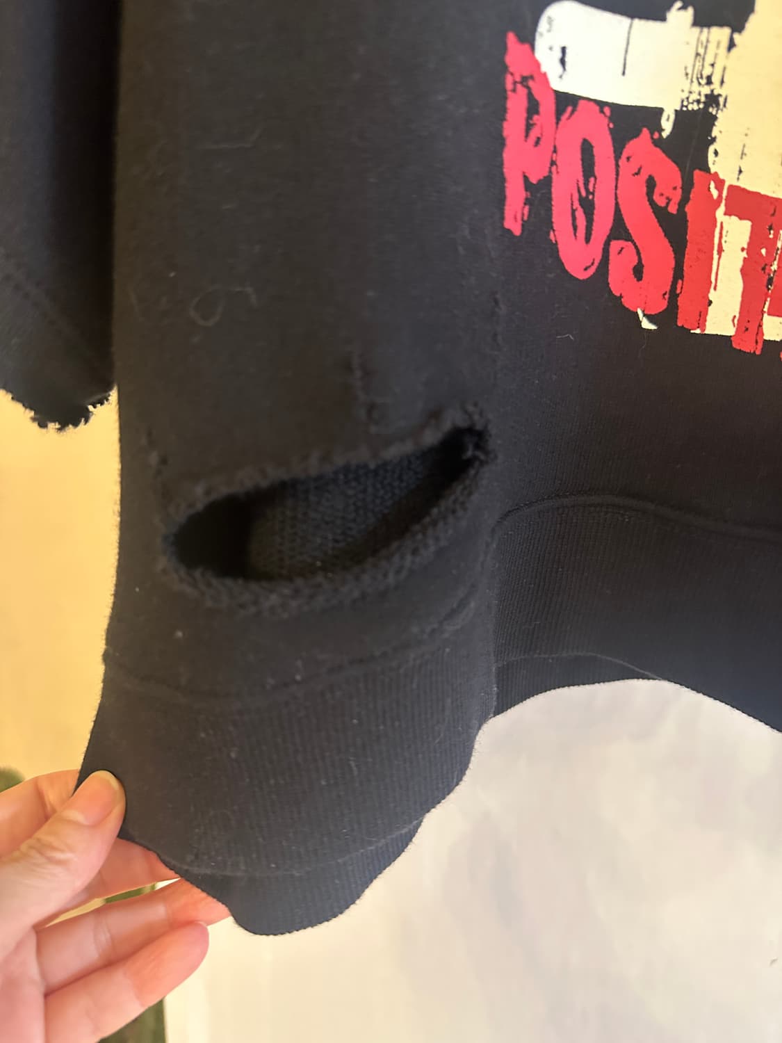 (새상품) 넘버프로젝트 빈티지 하프 슬리브 스웻셔츠 (F) 상품이미지7