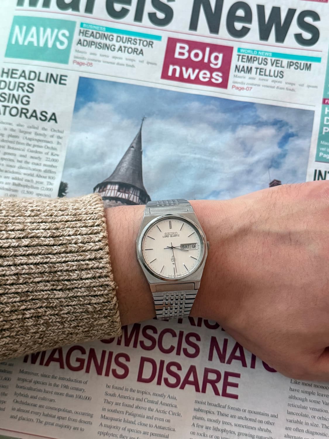 Seiko 세이코 Load Quartz Day-Date 상품이미지8