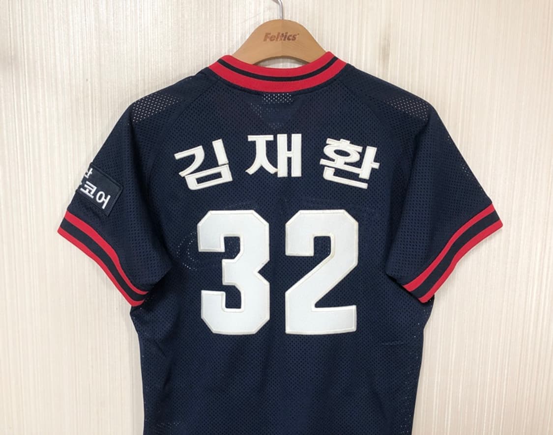 KBO 두산베어스 올드 원정유니폼/져지 11호(85) #32 김재환 상품이미지9