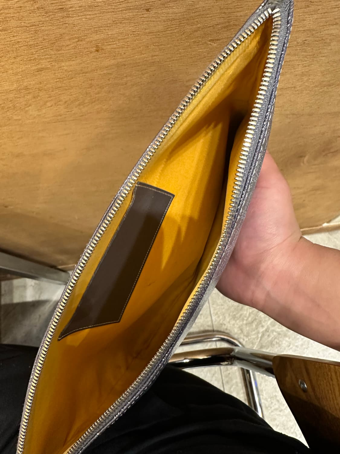 고야드 세나 포쉐트 MM 그레이 상품이미지6