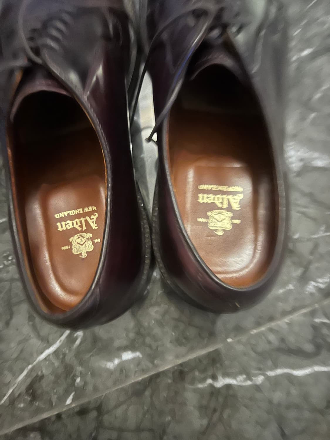 알든 코도반 990 9d(버건디) 상품이미지2