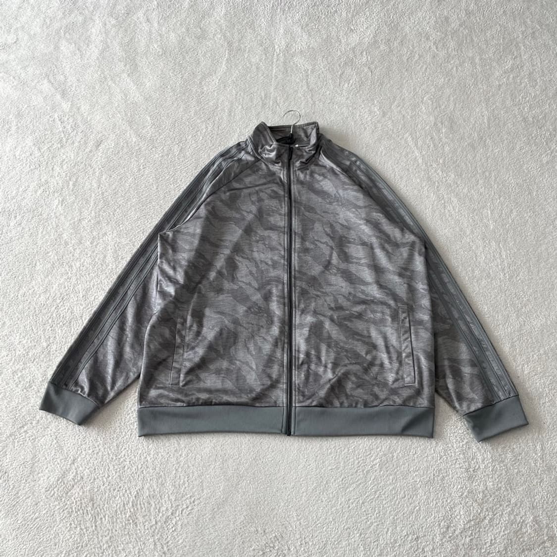 XXL 아디다스 희귀 타이거카모 트랙탑 져지 그레이 유로파 대장 상품이미지1