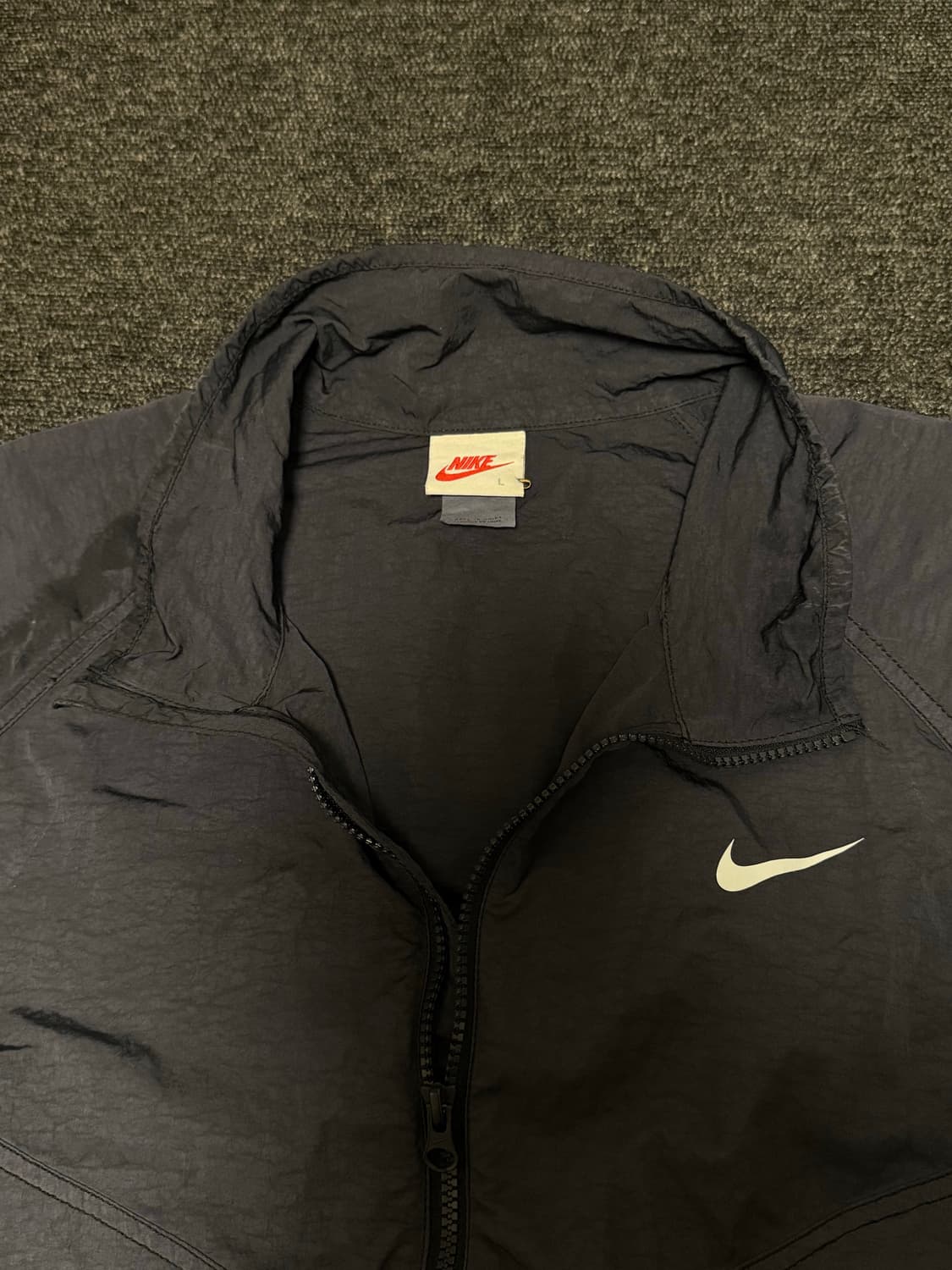 [L] 나이키 x 스투시 윈드러너 자켓 오프 느와르 상품이미지4