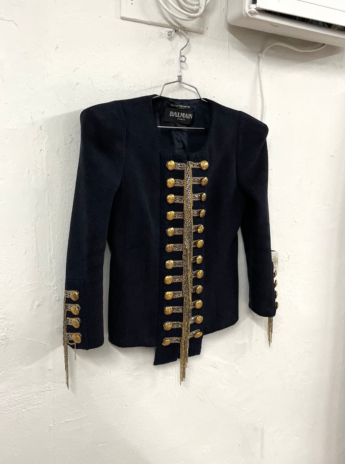 발망 2010FW 데카르넹 런웨이 나폴레옹 실크 트위드 자켓 상품이미지1