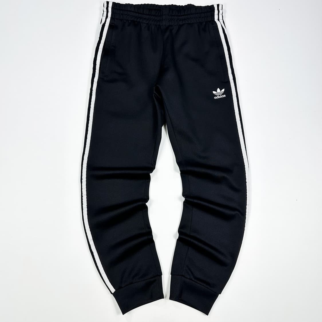 아디다스 유로파 블랙 트랙 조거팬츠 (M) 상품이미지3