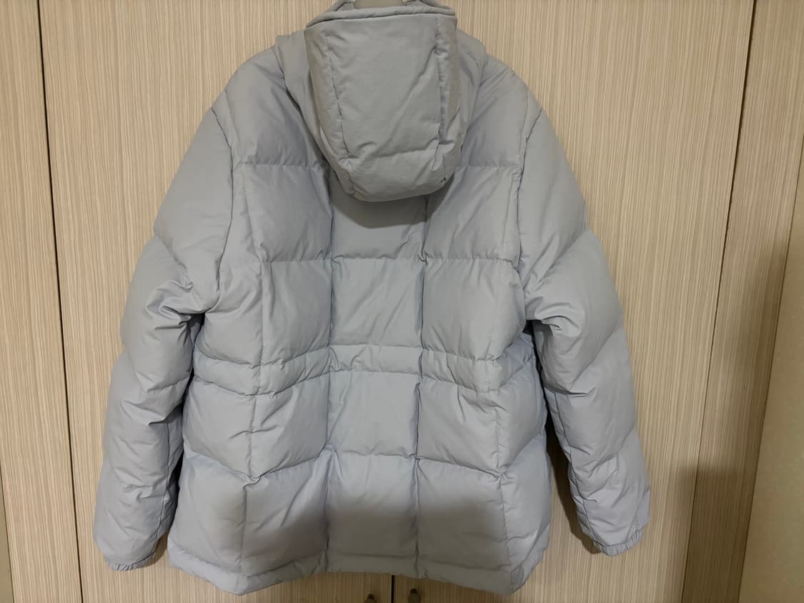 시눈 후디 푸퍼 자켓 그레이시블루 품절컬러 상품이미지3