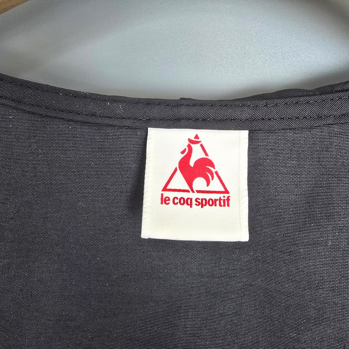 르꼬끄 스포르티브 바람막이 후드 자켓 블랙 90(S) 상품이미지6