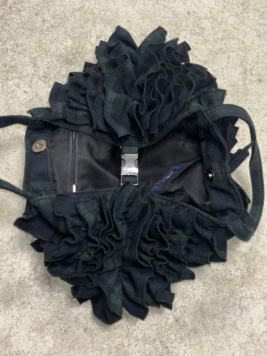 Mb lucas 프릴 체크 숄더백 상품이미지3