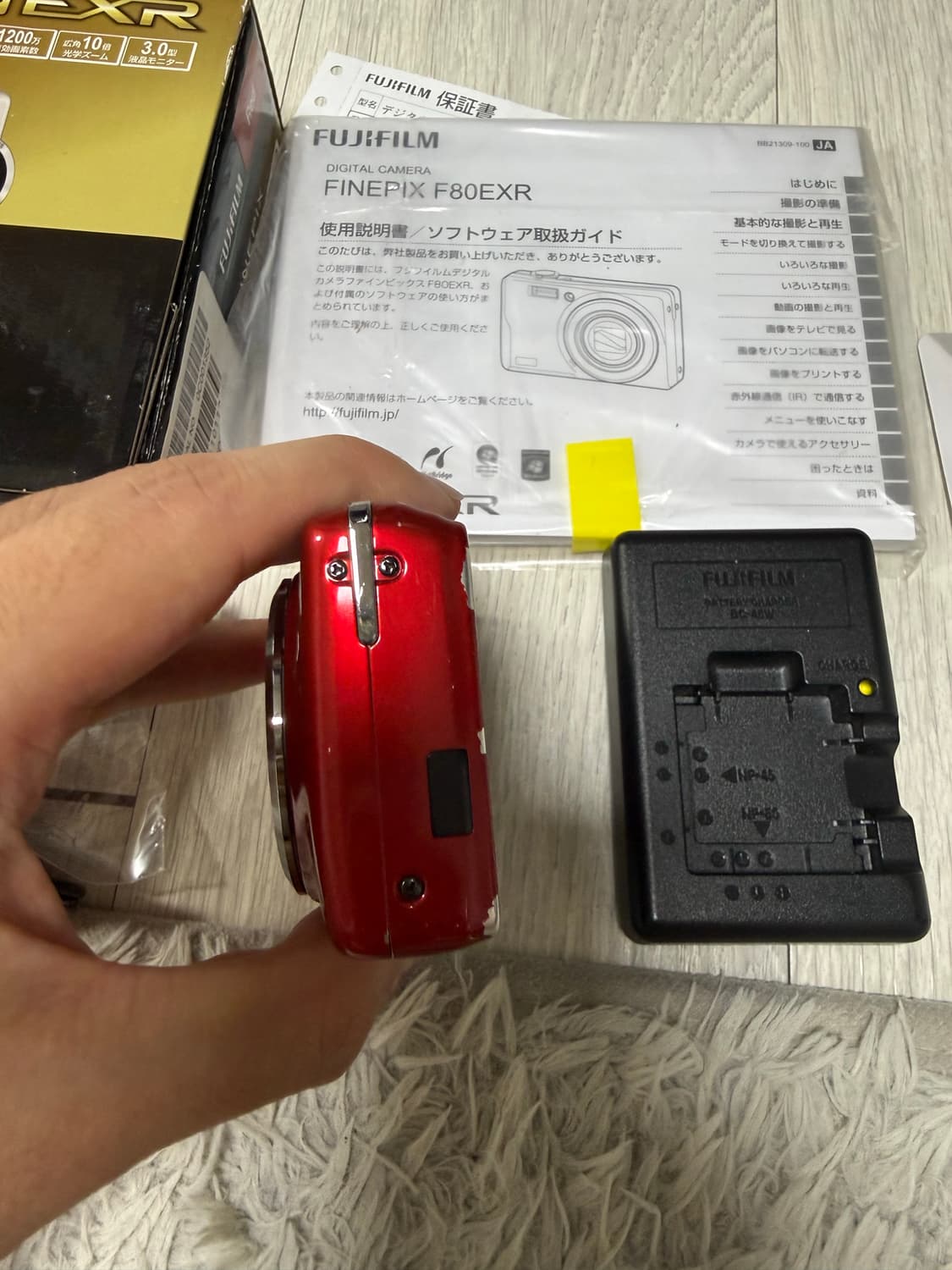 (풀박스/아일릿 디카) 후지필름 파인픽스 F80EXR 카메라 상품이미지7