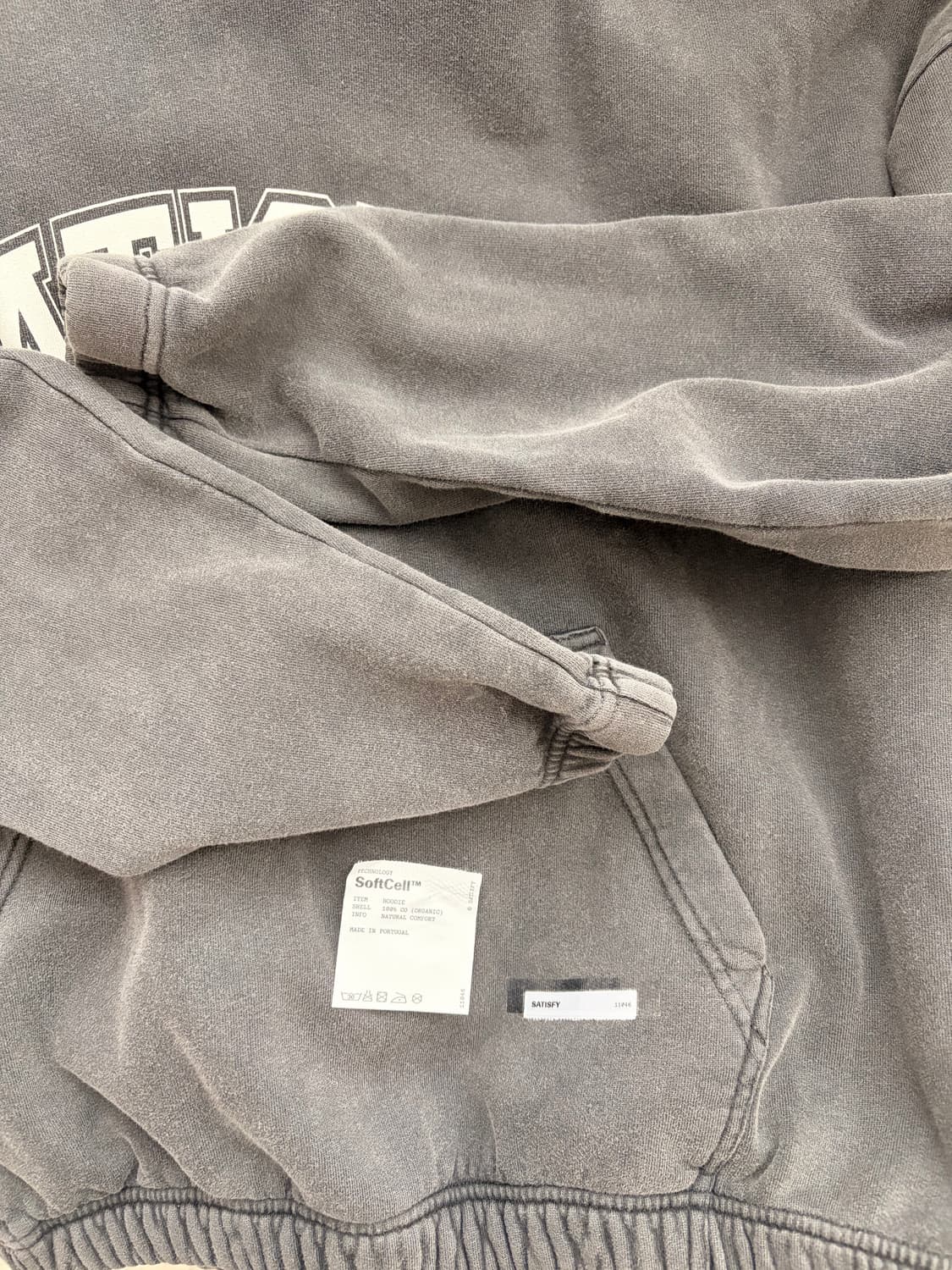 Satisfy -Softcell hoodie /새티스파이 후드 상품이미지3