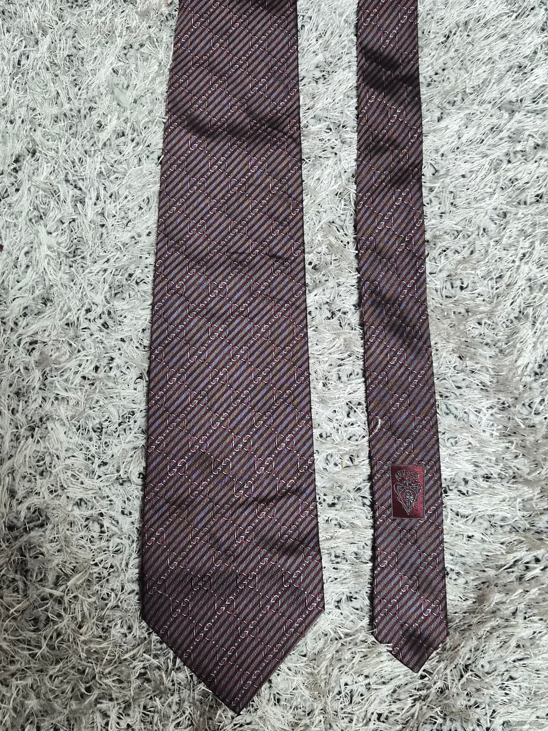 구찌GUCCI 자카드 사선 넥타이 Free - N16 상품이미지2