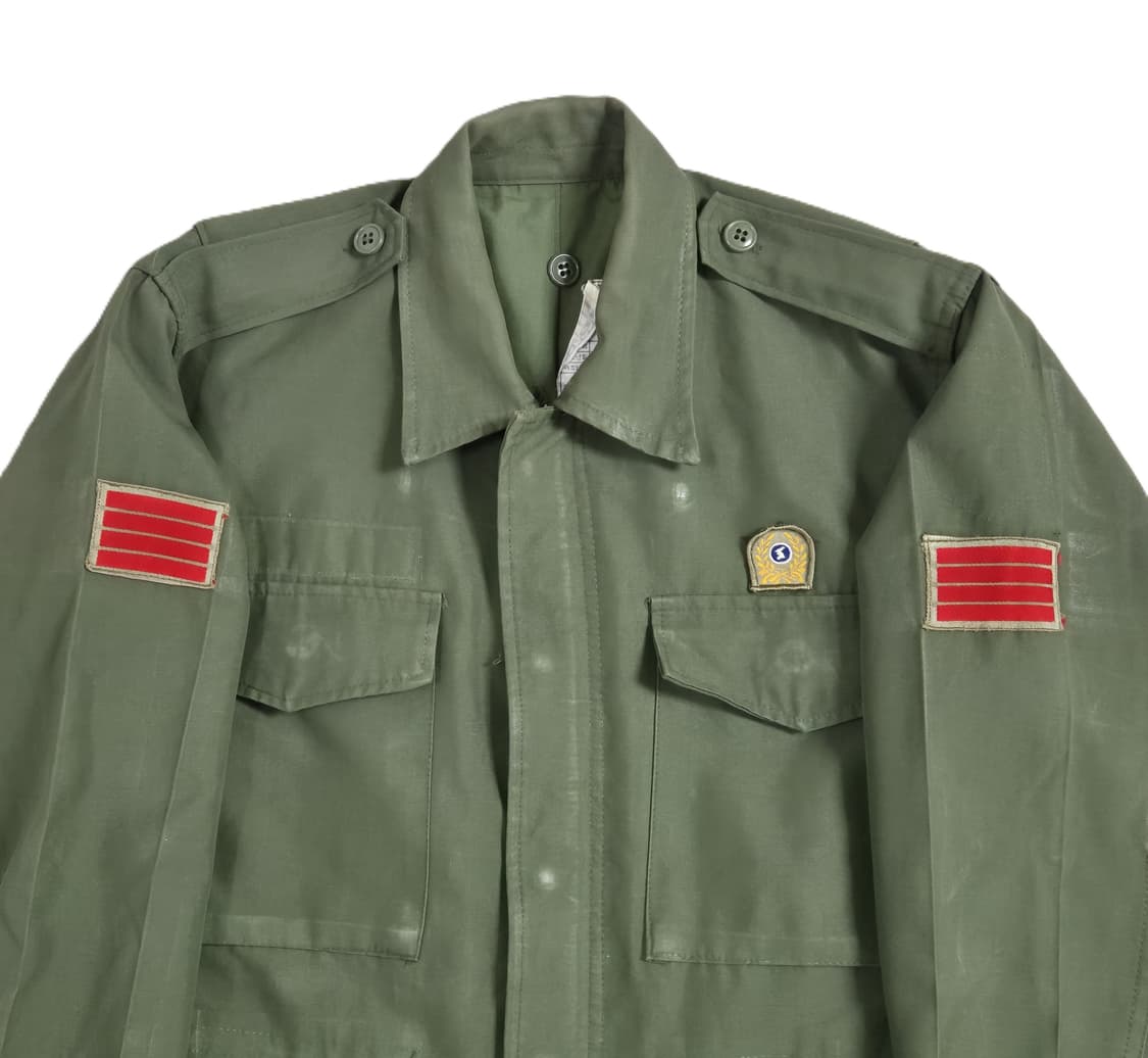 육군 구형 병장 민무늬 야전상의 전투복 상의 자켓 (M) 상품이미지7