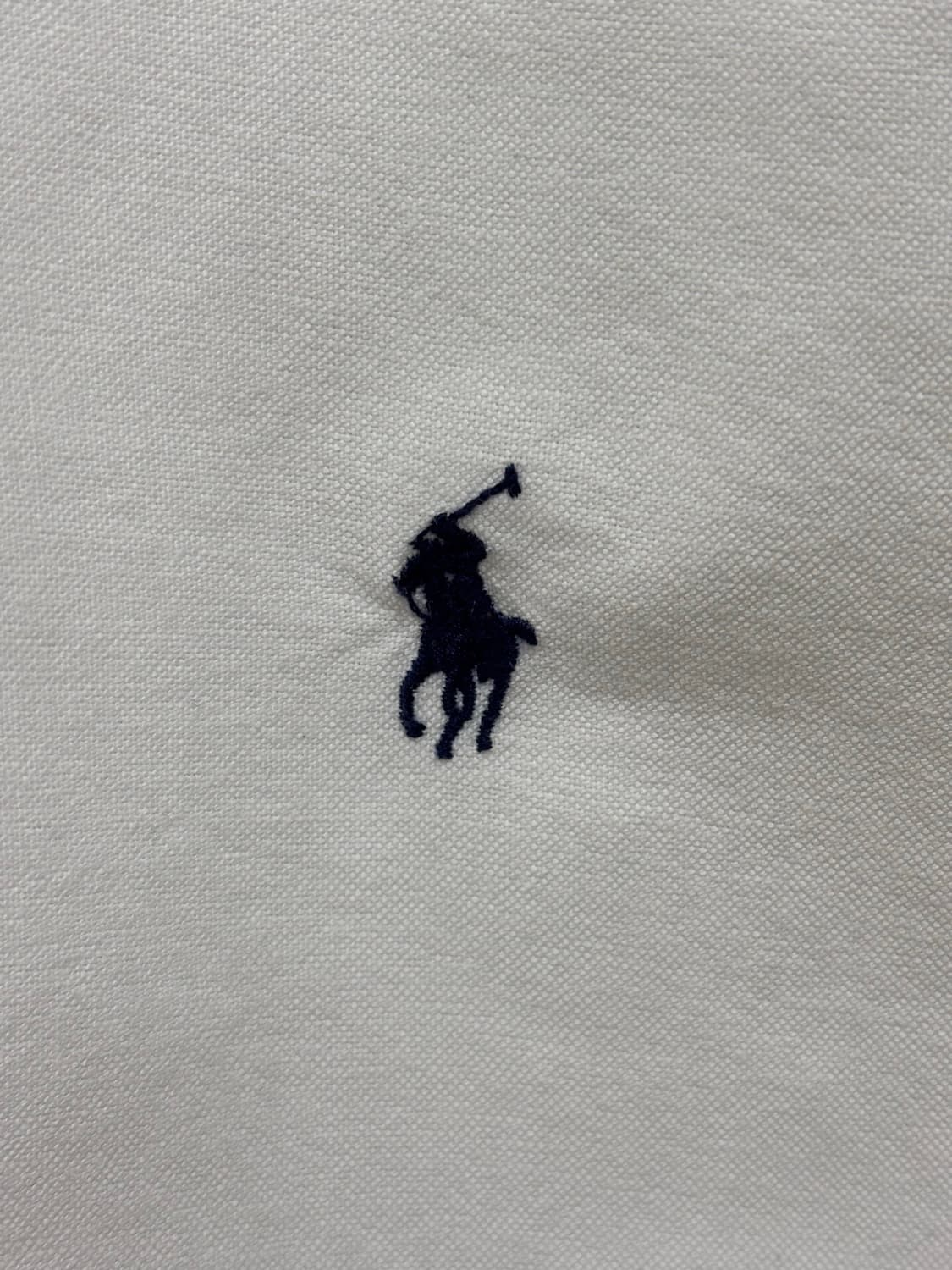 폴로 클래식핏 가먼트다이 옥스포드셔츠L/화이트 상품이미지6