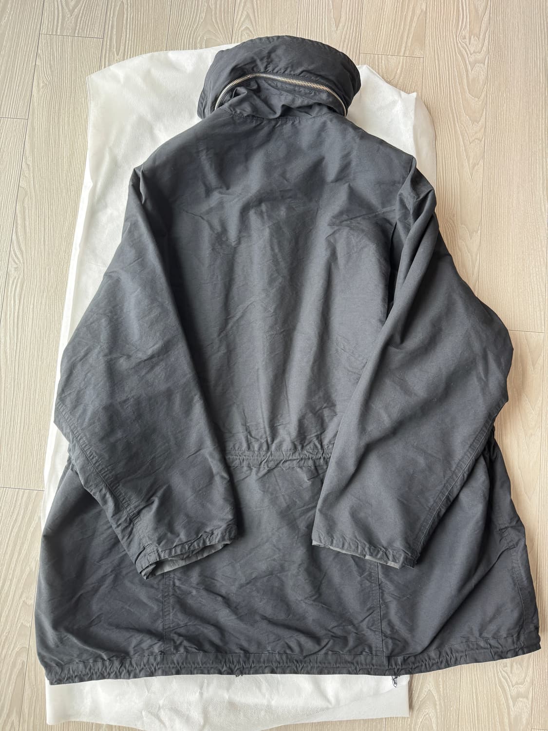 YOKE / 요크 리사이클 하프코트 블랙 / 3 상품이미지4