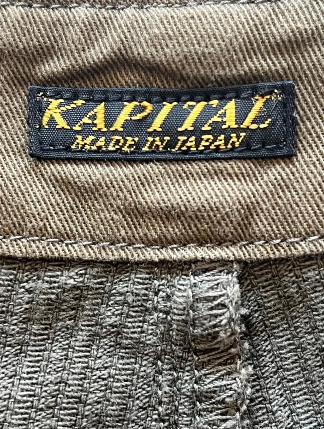 KAPITAL WALLABY CORDUROY CARGO PANTS 상품이미지7
