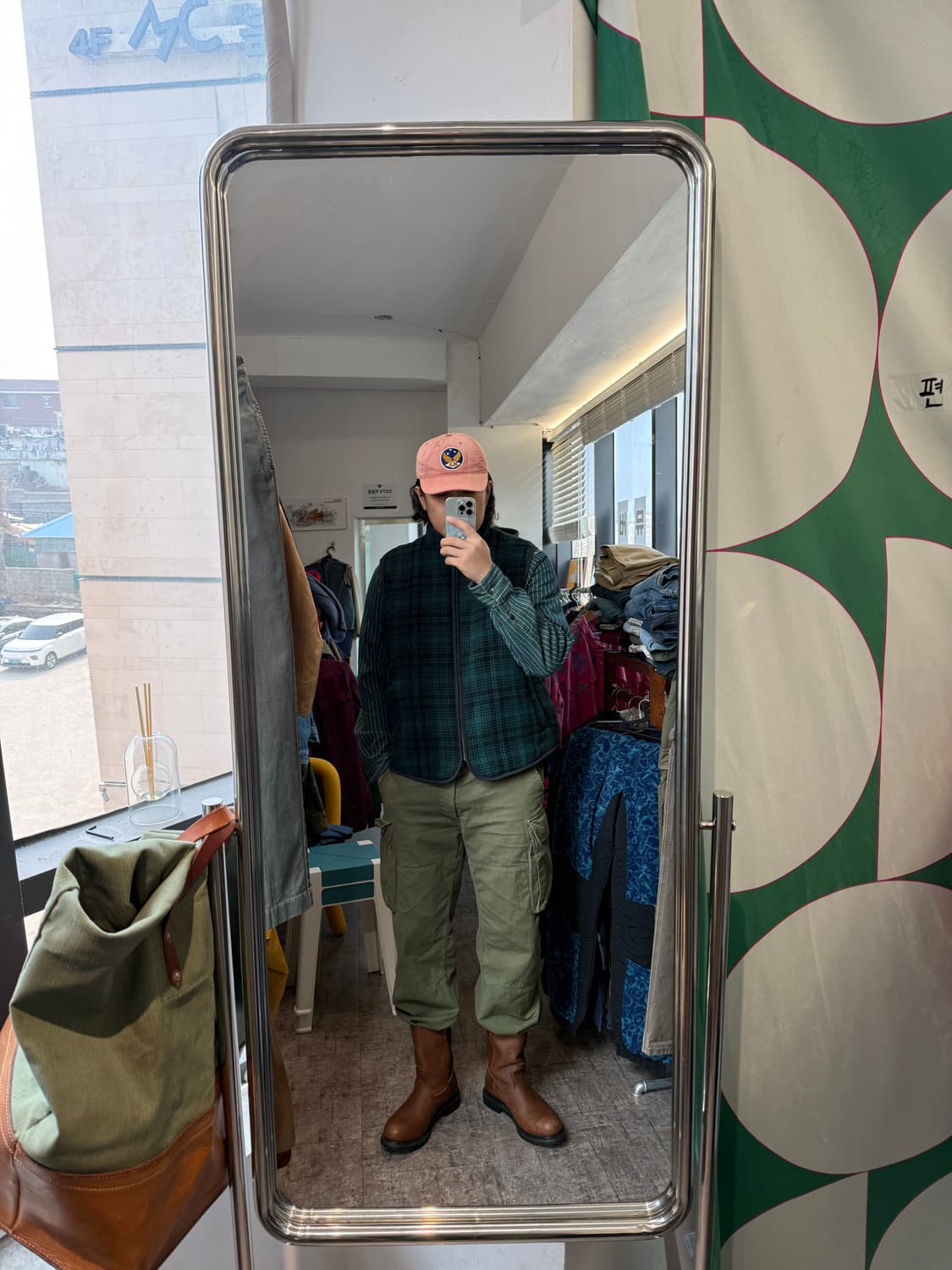 L.L.Bean Wool Blend Sherpa Vest XL 상품이미지6