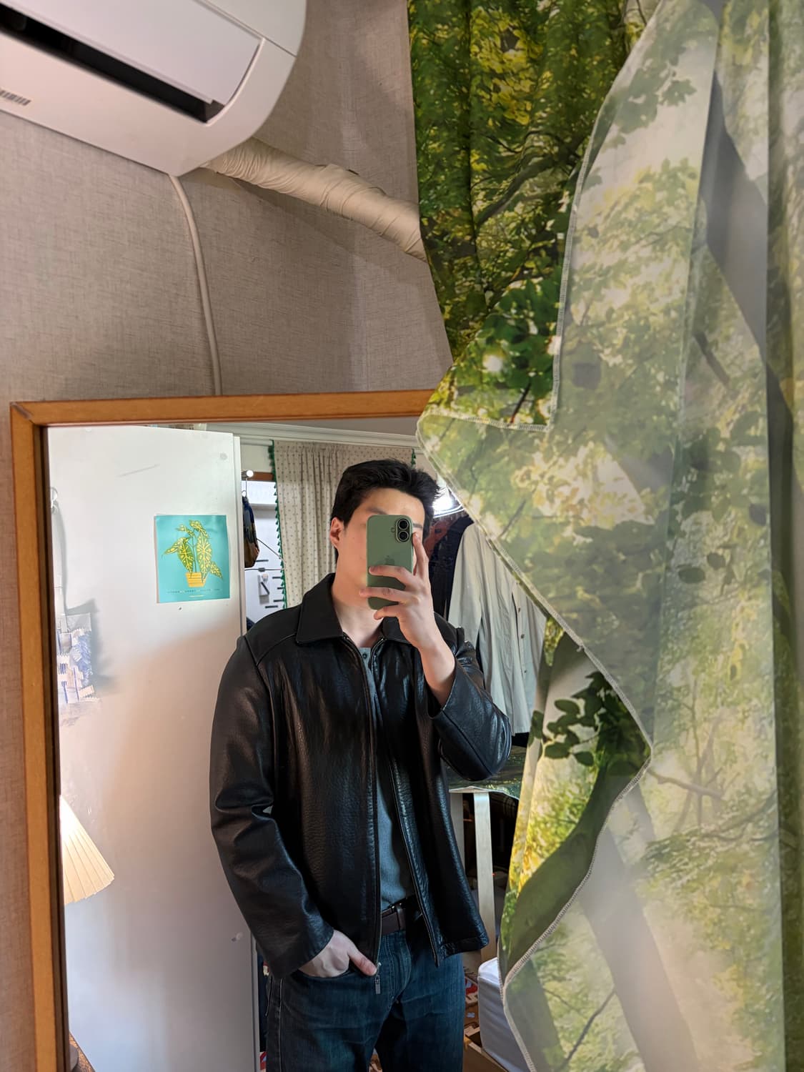 105) 00s 양가죽 싱글라이더 레더자켓 상품이미지2