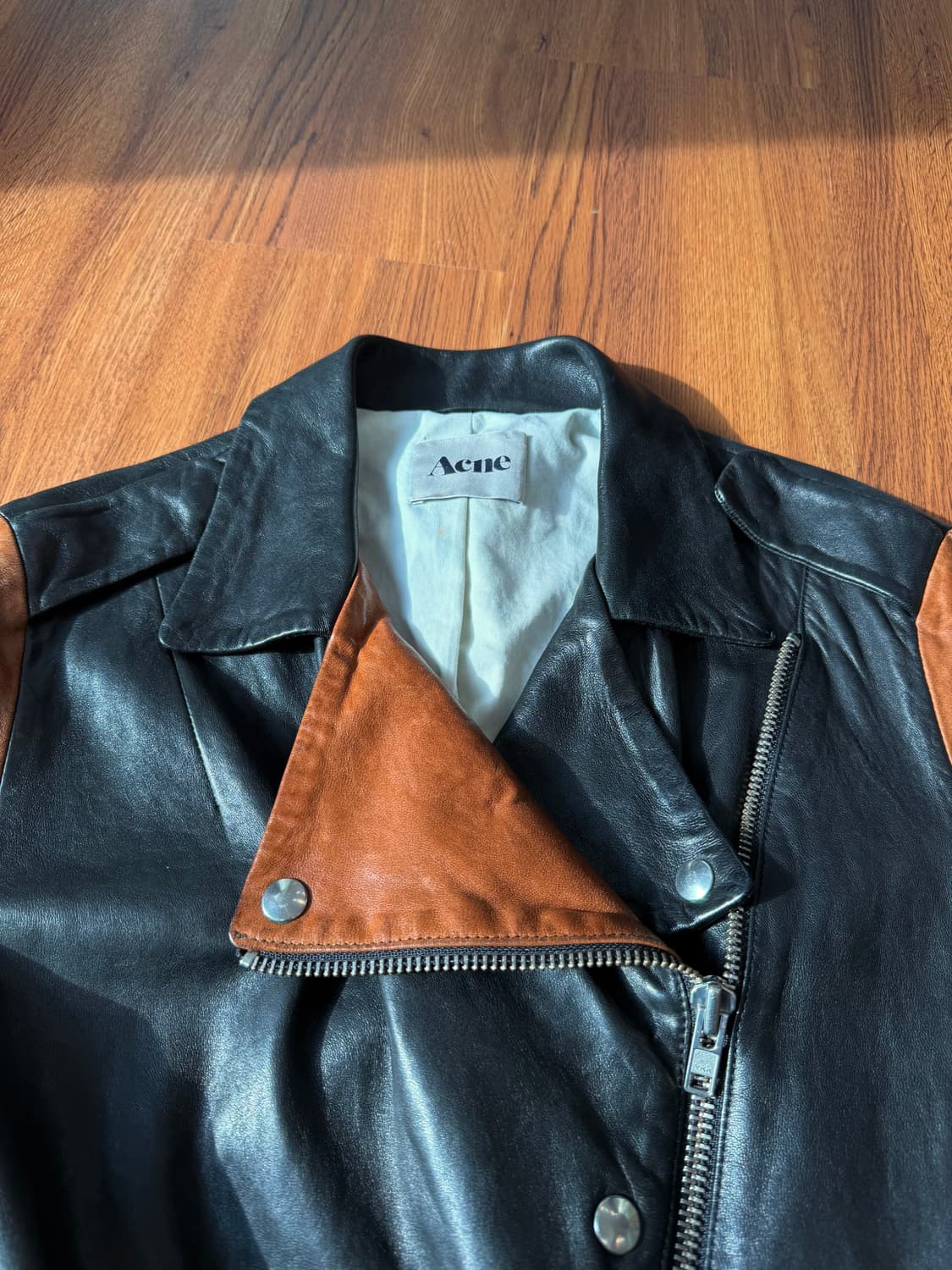 아크네 스튜디오 10SS 레더 자켓 상품이미지3