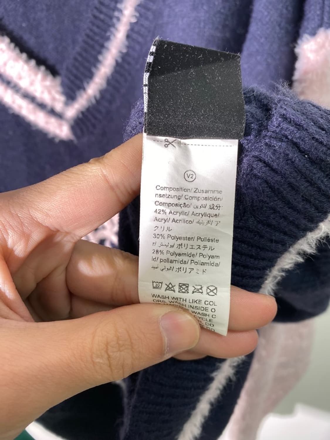 dazy 아크릴 니트 상품이미지4