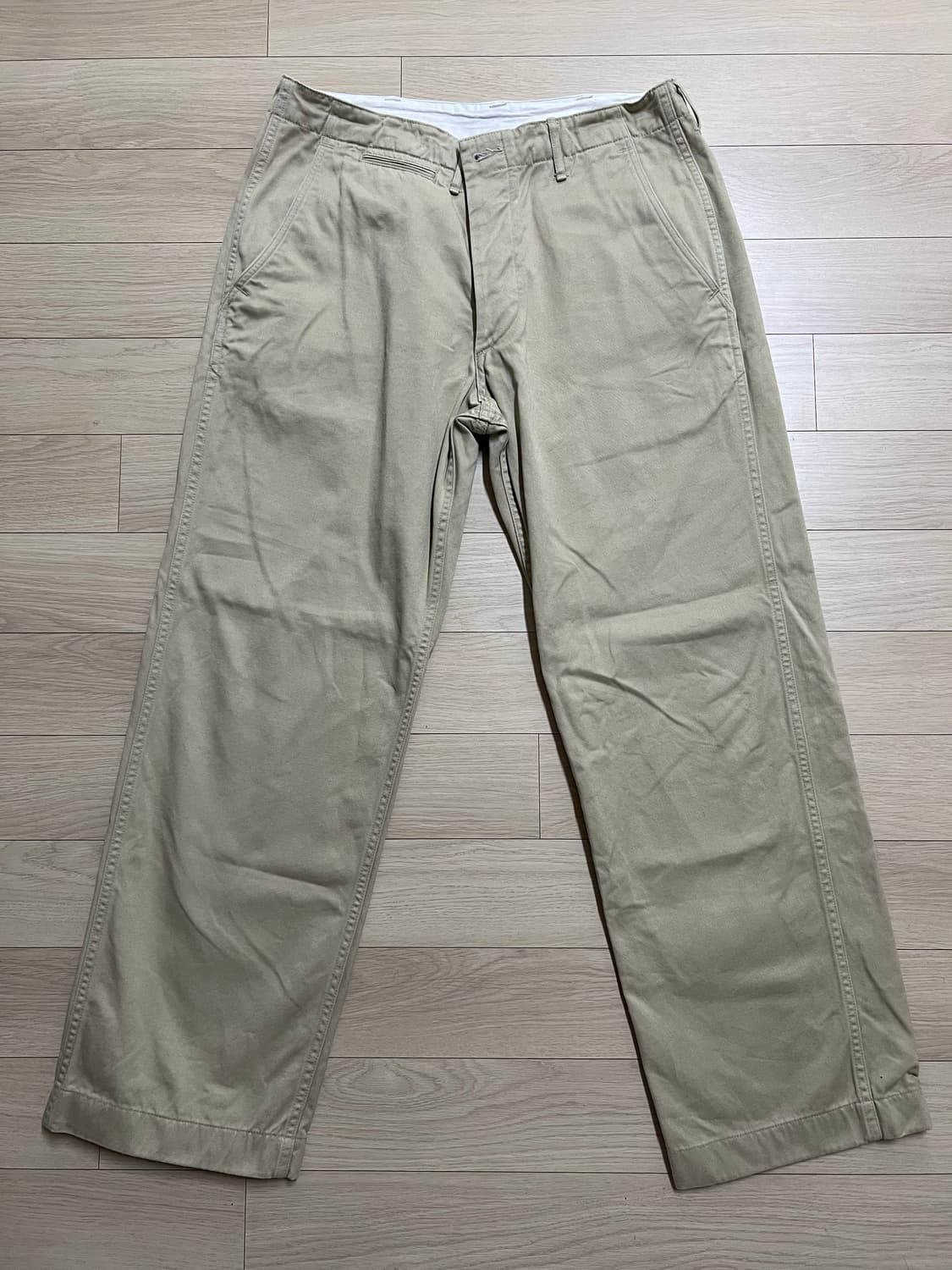 Warehouse & Co 웨어아우스 덕 디거 팬츠 베이지 34 상품이미지2