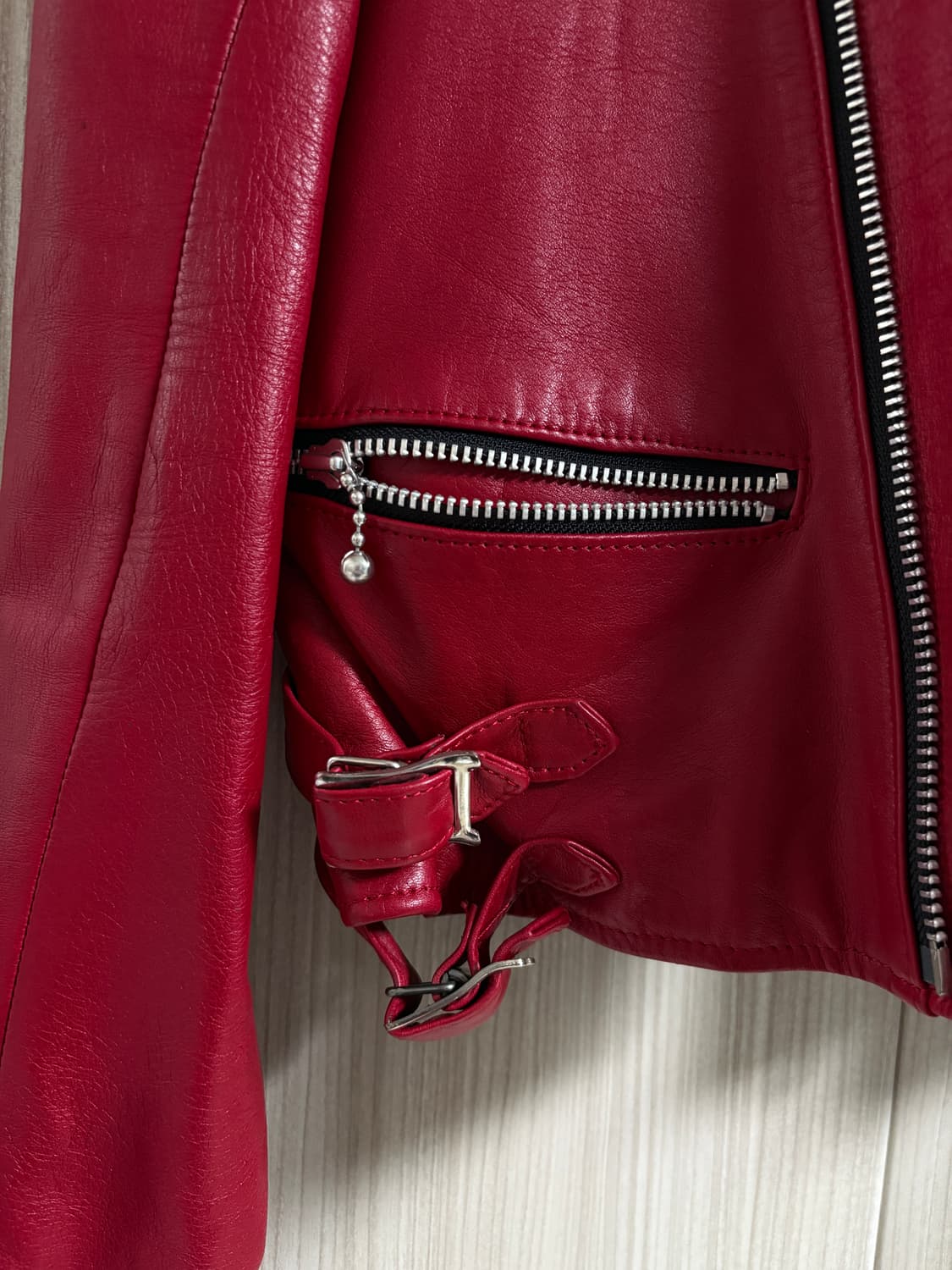 존로렌스설리반 가죽 라이더자켓 상품이미지3