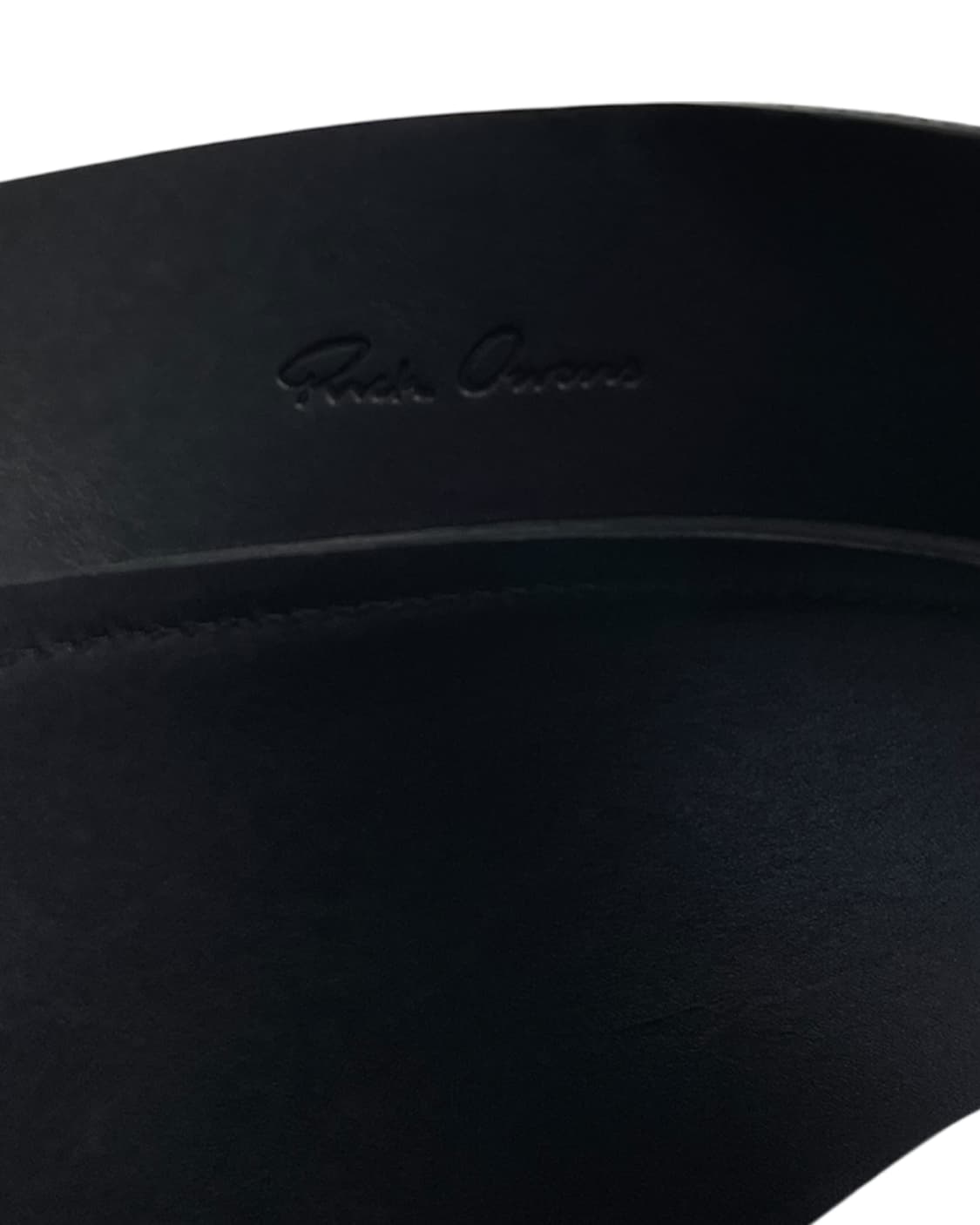 릭 오웬스 10AW “GLEAM” 레더 힙 벨트 상품이미지10