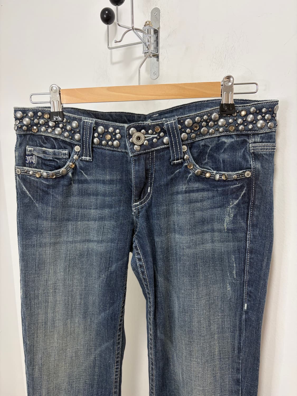 Miss Me 로우라이즈 펑크 데님 팬츠 상품이미지5