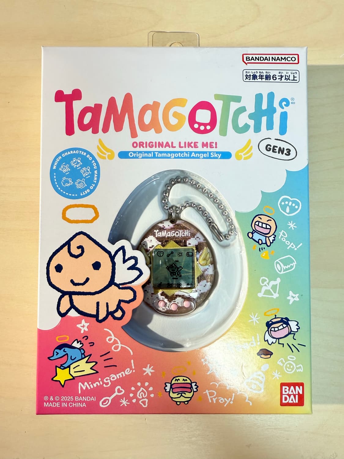 미사용) 반다이 다마고치 엔젤 텐시치 오리지널 러블리엔젤 Gen3 상품이미지3