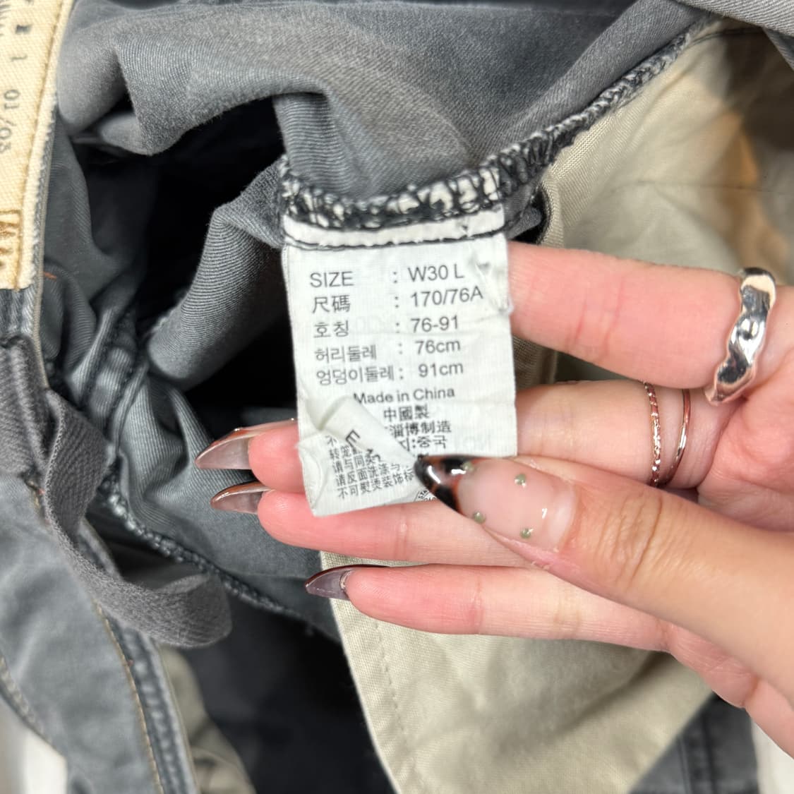 32inch) 리바이스 워크웨어 버뮤다 카고팬츠 반바지 상품이미지10