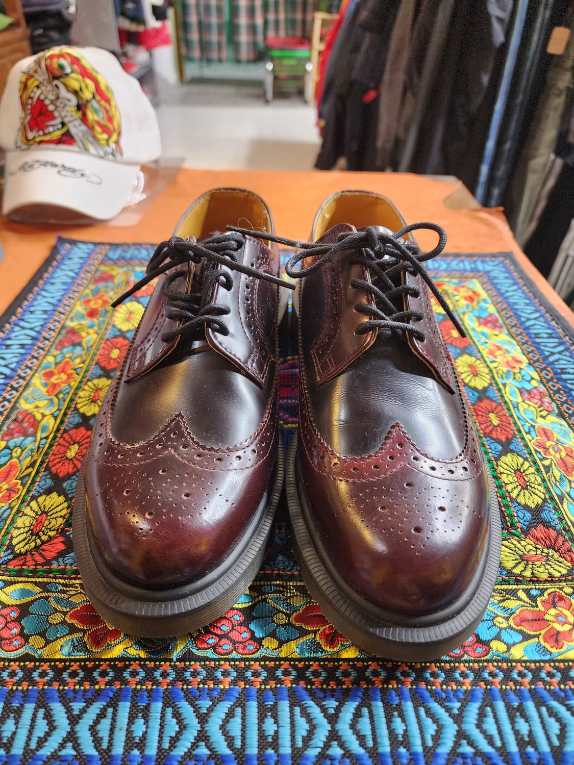 닥터마틴 3989 버건디 윙팁 상품이미지1