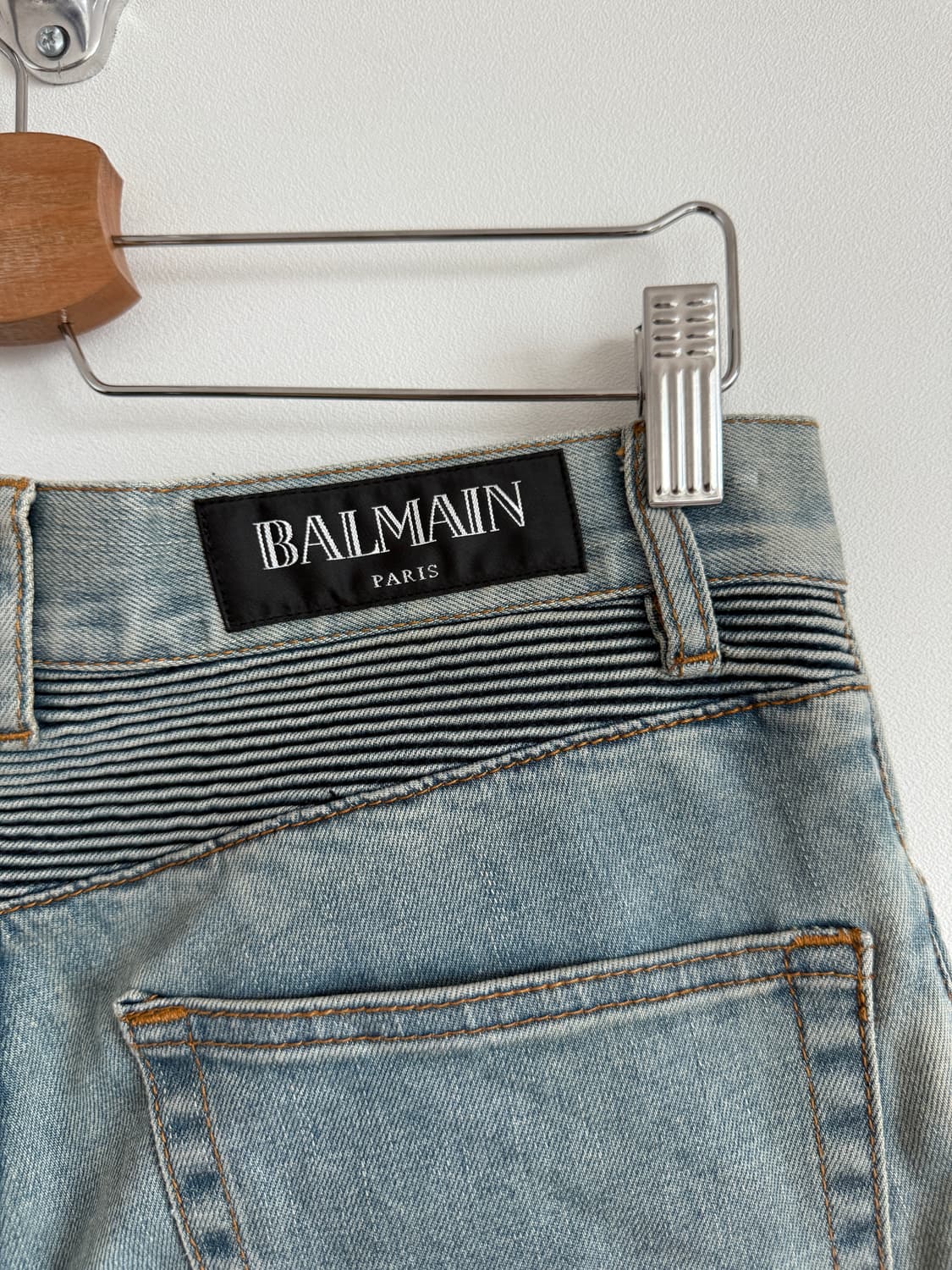 발망(BALMAIN) 바이커 팬츠 상품이미지6