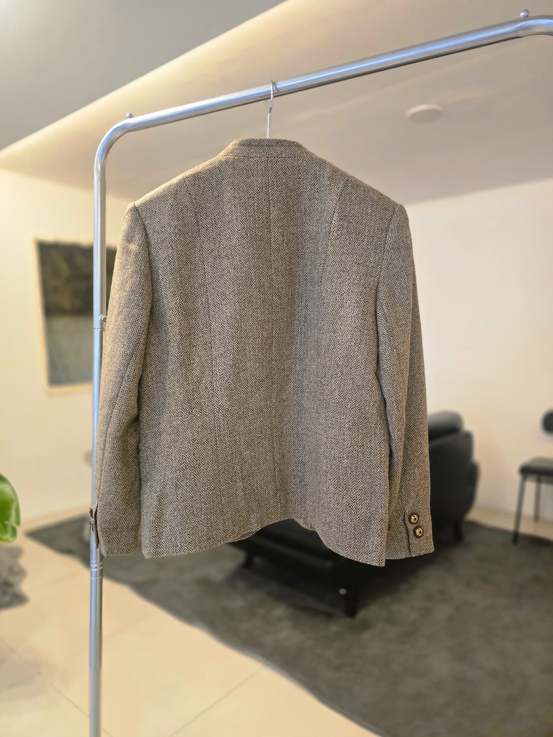 헤링본 패턴 셋업 상품이미지3