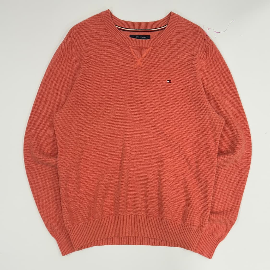 Tommy hilfiger 타미힐피거 코랄핑크 니트  상품이미지3