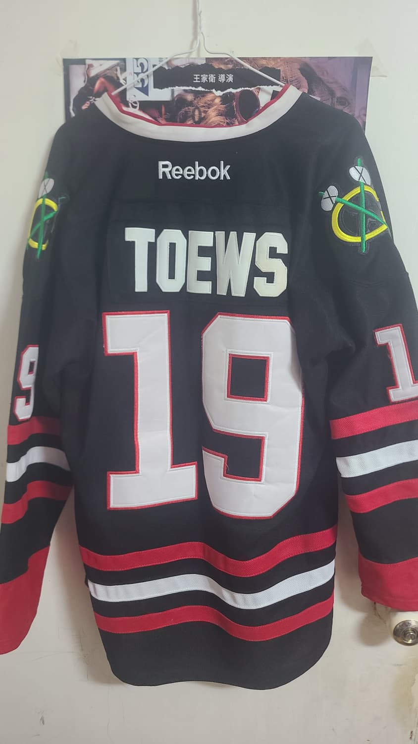 리복 조나단 테이브스 시카고 블랙호크스 하키저지 상품이미지2