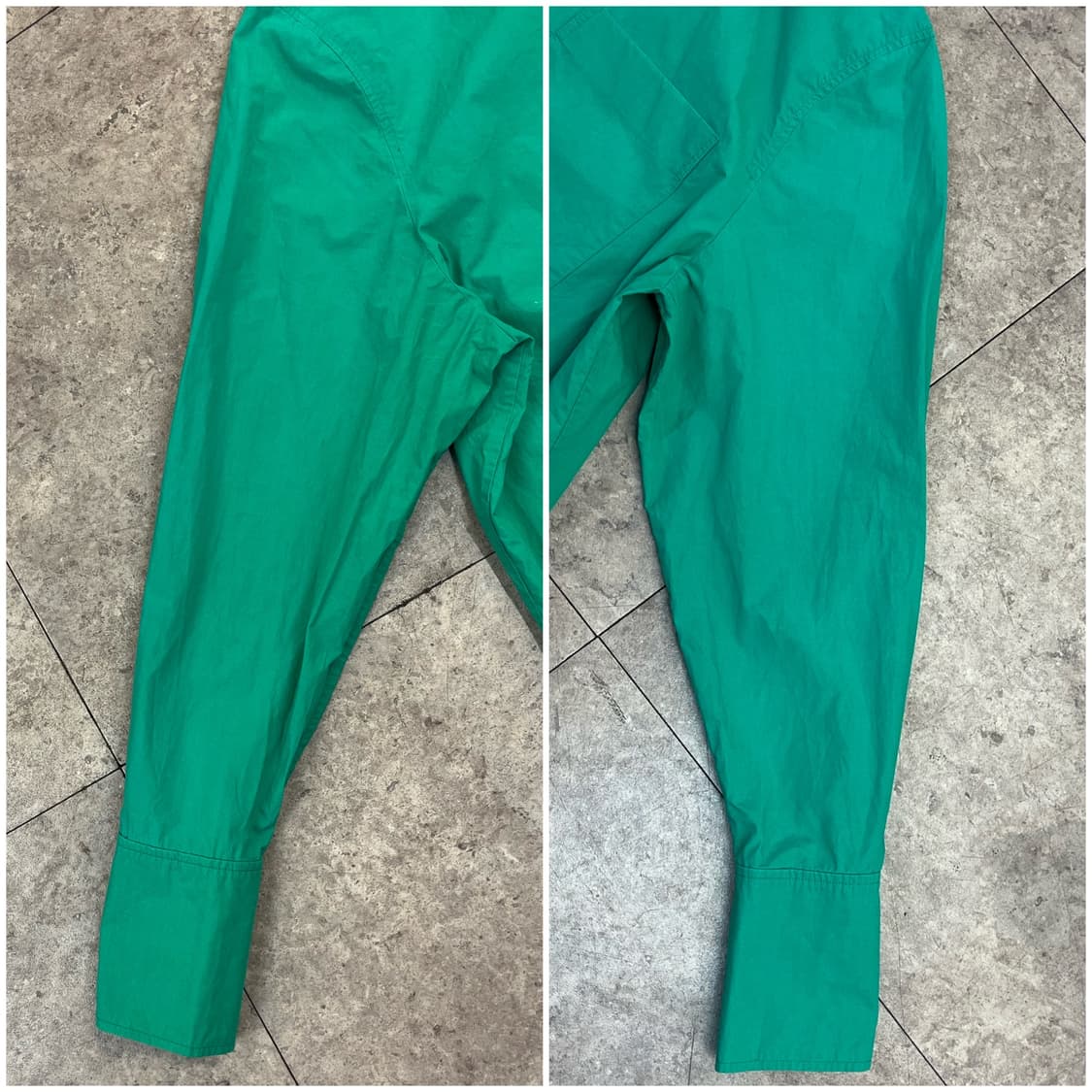 코스 포켓 셔츠 그린 40 #csz3081  *사용감 있음, 단추 코팅  상품이미지7