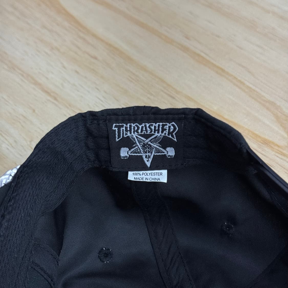트레셔 Thrasher 로프 트러커캡 블랙 상품이미지3