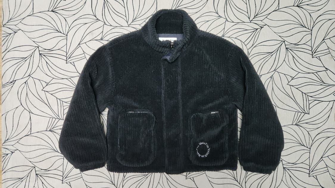 마뗑킴 아웃 포켓 퍼지 푸퍼 점퍼 블랙 FREE 상품이미지1